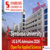 Symbiosis University UG & PG Admissions 2026 Open For Applied Sciences; Apply Now at suas.ac.in